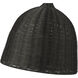 Elise 1 Light 16 inch Matte Black Indoor Pendant Ceiling Light